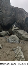 Rock formations at Ruby Beach Washington