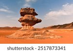 Rock formations in Tadrart Rouge, Tassili N