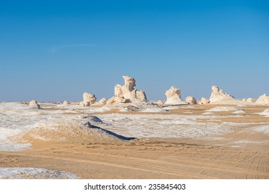 Surface White Desert National Park Egypt Stock Photo (Edit Now) 235845421