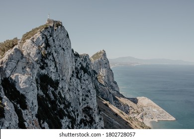 The Rock Of Gibraltar On A Sunny Day