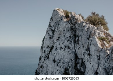 The Rock Of Gibraltar On A Sunny Day