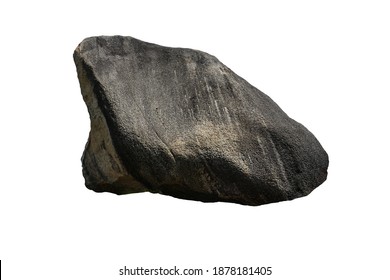 
Rock Isolated On White Background