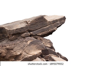 rock isolated on white background
	 - Shutterstock ID 1895079052