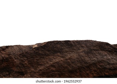 rock isolated on white background	 - Shutterstock ID 1962552937