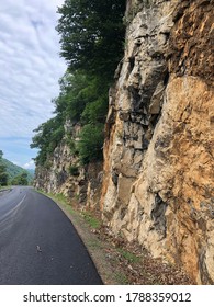 Rock Outcropping - U.S. 460 - Giles County, VA