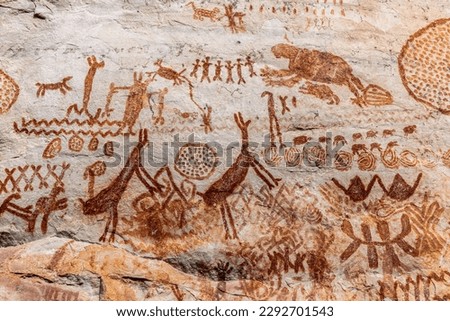 Similar – Image, Stock Photo The Unesco World Heritage Site and the Ilhas Selvagens Nature Reserve in the Atlantic Ocean seen from the ship
