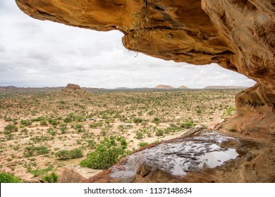 Rock Paintings, Petroglyphs, Murals. Laas Geel, Also Spelled Laas Gaal, Are Cave Formations On The Rural Outskirts Of Hargeisa, Somalia. Somaliland