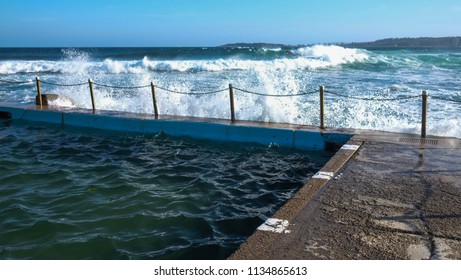 rock pool by the ocean