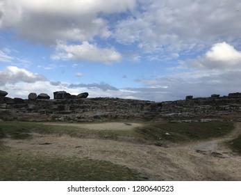 Rock structure outside