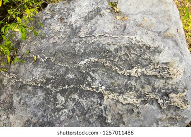 Rock Surface Patterns on Mount Taihang, China