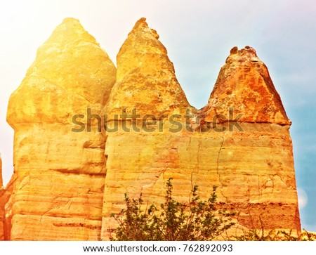 Similar – Landscape in minor, sun rays fight through thick cloud cover