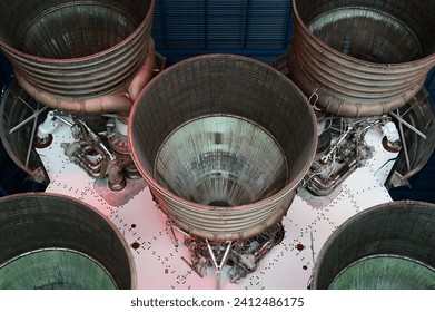 Rocket Engine in Kenedy Space Center, Florida