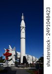 Rocket Garden in Kennedy Space Center, Florida