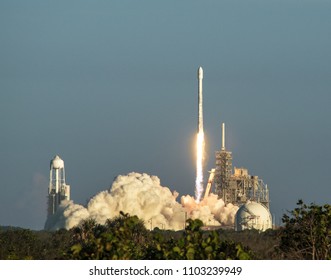 rocket launch space - Shutterstock ID 1103239949