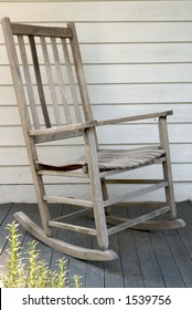 Rocking Chair On Porch