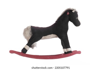 Rocking Horse Isolated On White Background