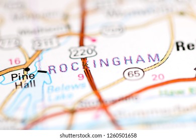 Rockingham North Carolina Usa On Geography Stock Photo 1260501658 