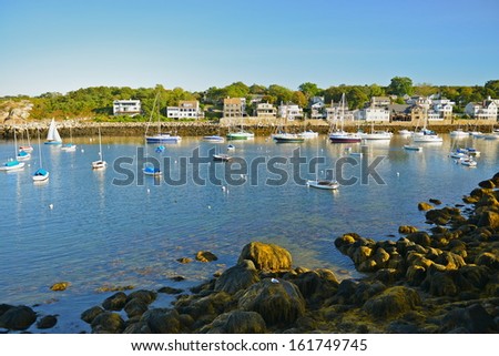 Similar – Reflection of a sailboat