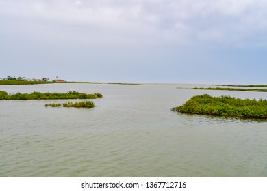 Rockport, Texas / USA - 7  April 2019:
Coastline At Rockport Beach, Texas