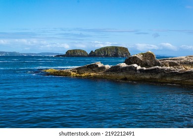 Rocks At Ballintoy On Antrim North Coast