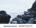 Rocks at the Beach - Tasmanian Sea, New Zealand