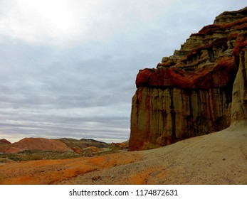 Rocks Cliffs in Desert