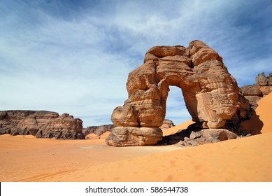 Rocks In The Desert, Sahara Desert, Libya