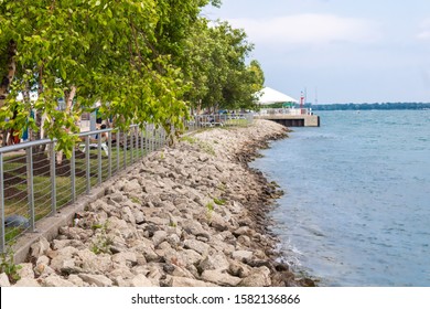 Rocks From Detroit River Walk