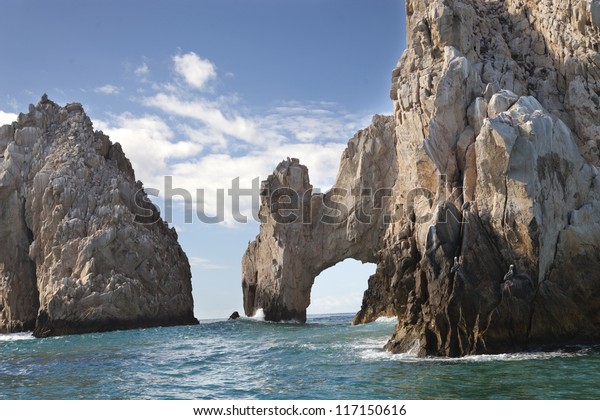 Rocks El Arco Baja California Sur Stock Photo (Edit Now) 117150616