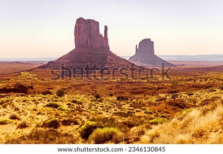  Rocks in Monument Valley, Wild West USA