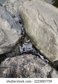 Rocks On The Marina Beach, Semarang