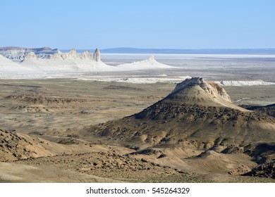 Rocks On The Ustyurt Plateau