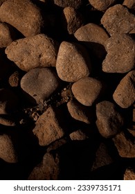 Rocks in The Park with a high angle
