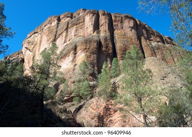 Rocks at Pinnacles National Monument at central California's Salinas Valley, USA