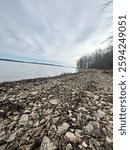 Rocks River early spring exploring 