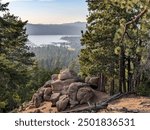 Rocks in the San Bernardino National Forest above Big Bear Lake, California