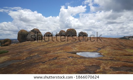 Rocks scenery at Matobo National Park in Zimbabwe