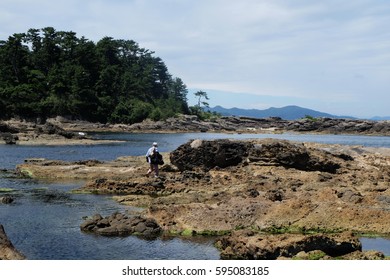 Rocks in the sea 