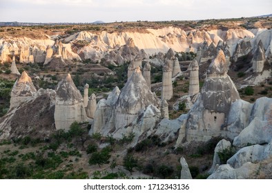 Rocks In The Valley Of Love Of Capadocia