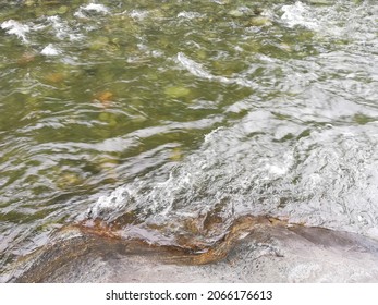 The Rocks And Water Of Rio Pance In Santigo De Cali - Colombia