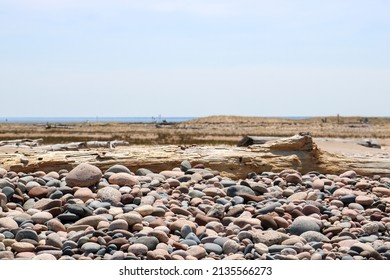 Rocky Beach On Whitefish Point