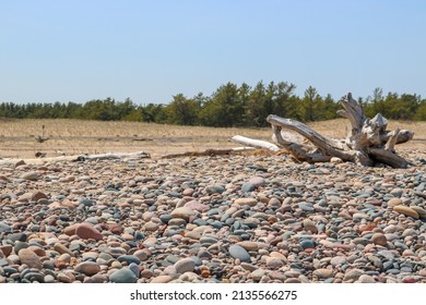 Rocky Beach On Whitefish Point