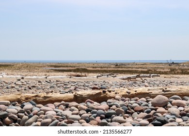 Rocky Beach On Whitefish Point