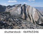 Rocky cliffs of Mt Borah.