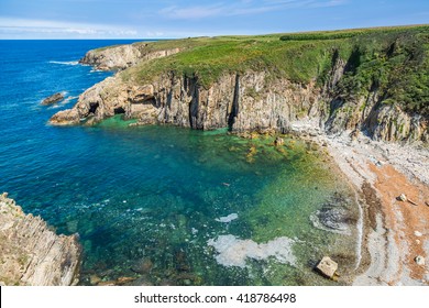 Rocky Coast Of Spain. Galicia