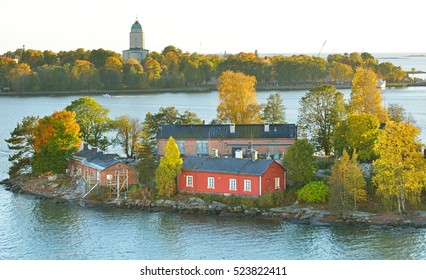 Rocky Islands In Helsinki Archipelago