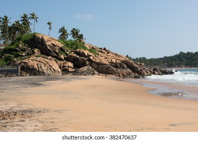 Rocky Kovalam Beach