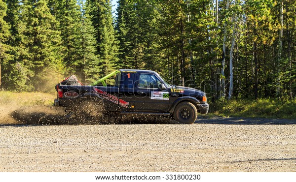 ROCKY MOUNTAIN - CANADA. 23.08.2015:Test Day
Some of the best drivers from Canada are competing in the Rocky
Mountain. The test held in different province of Canada's best dirt
roads for motor-sport.