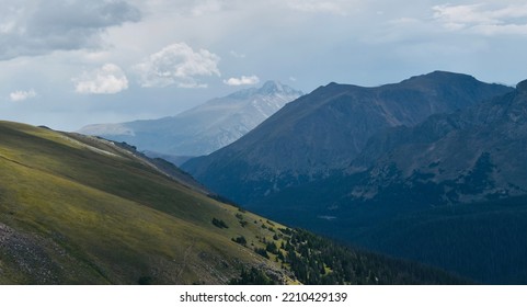 Rocky Mountain National Park West Entrance August 2022 Longs Peak