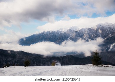 Rocky Mountains, Carpathians, Winter, Bucegi, Romania